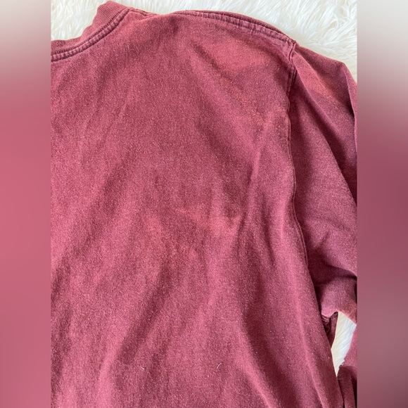 Carhartt Long-sleeve Distressed T-Shirt Size XL - Picture 4 of 7